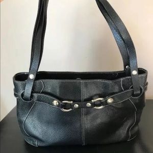 Kate Spade Black Leather Handbag Purse S
